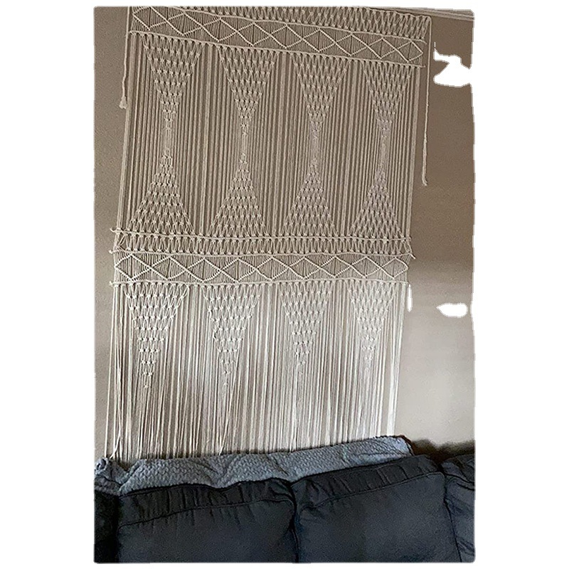 Bohemian Handwoven Macramé Curtain · 2274 4