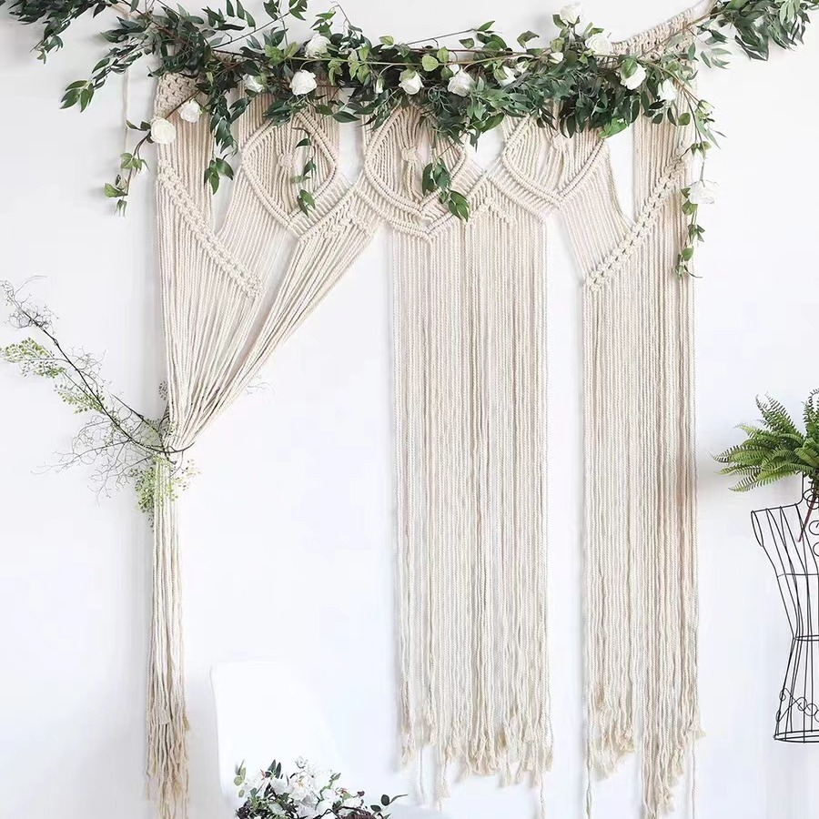 Bohemian Handwoven Macramé Wall Hanging · 7782 2