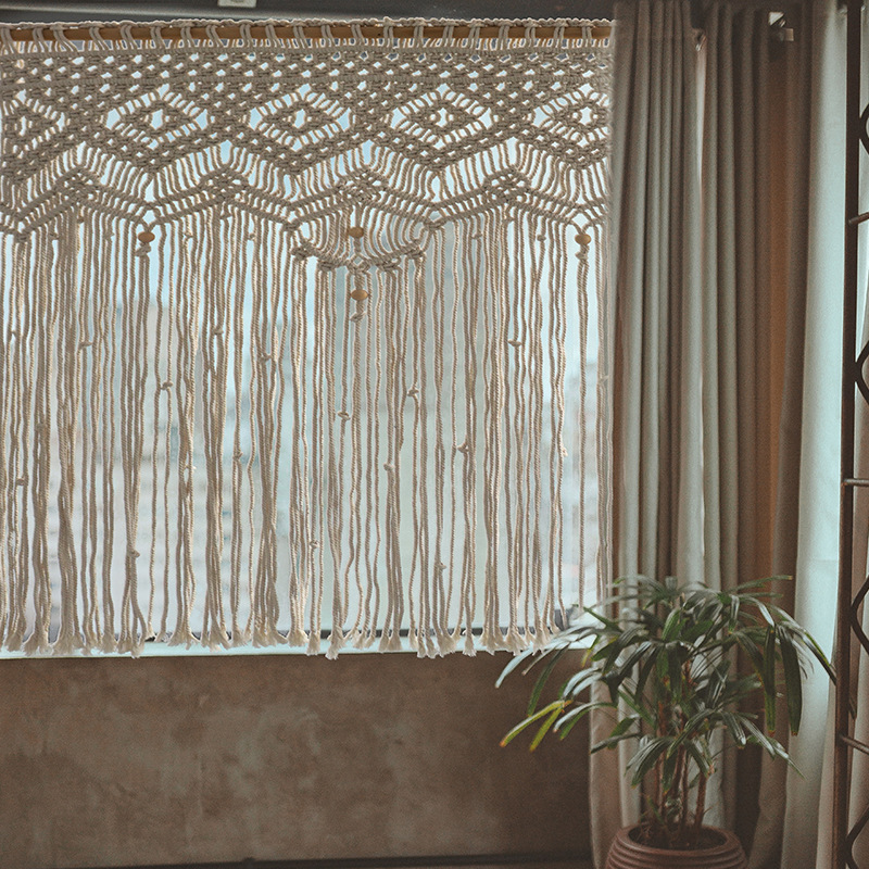 Bohemian Handwoven Macramé Wall Hanging · 7782 11