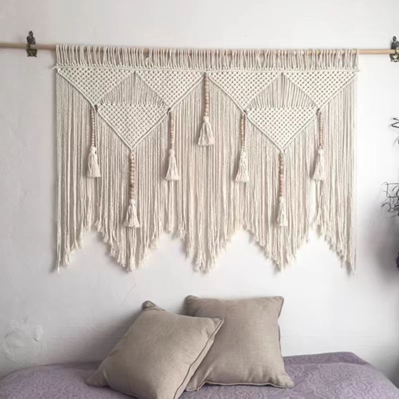 Bohemian Handwoven Macramé Wall Hanging · 7782 13